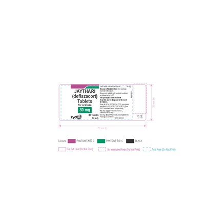 Container Label 30mg (Jaythari (deflazacort) Label 30 mg Mfg 0525)